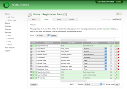 Edit Form -> Fields tab  Form Tools online form creator
