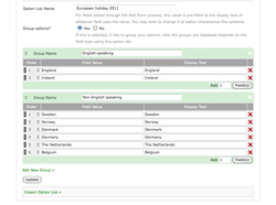 Grouped Sortables