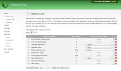 Option Lists (2.1+)